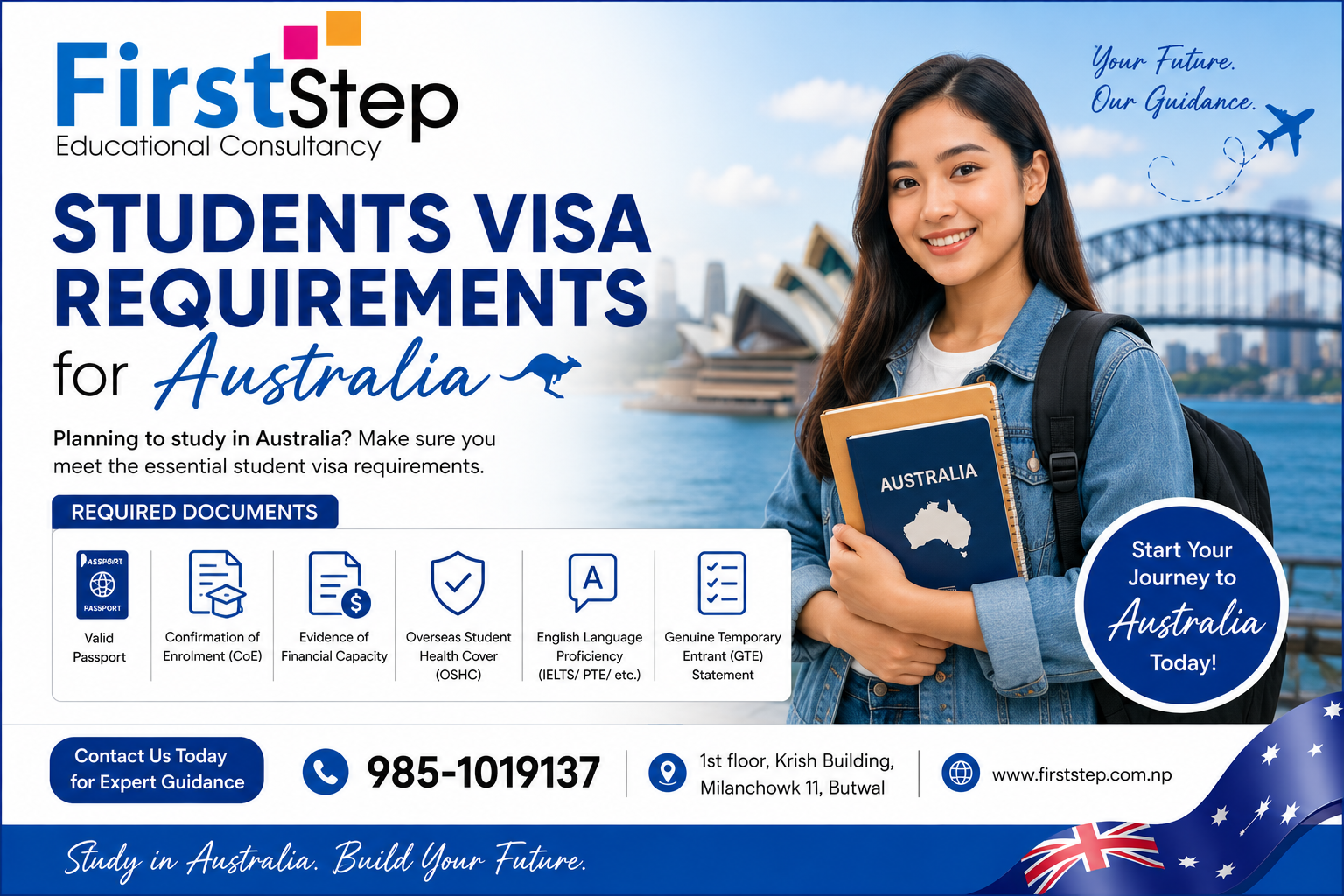 Australia Student Visa Requirements for International Students
