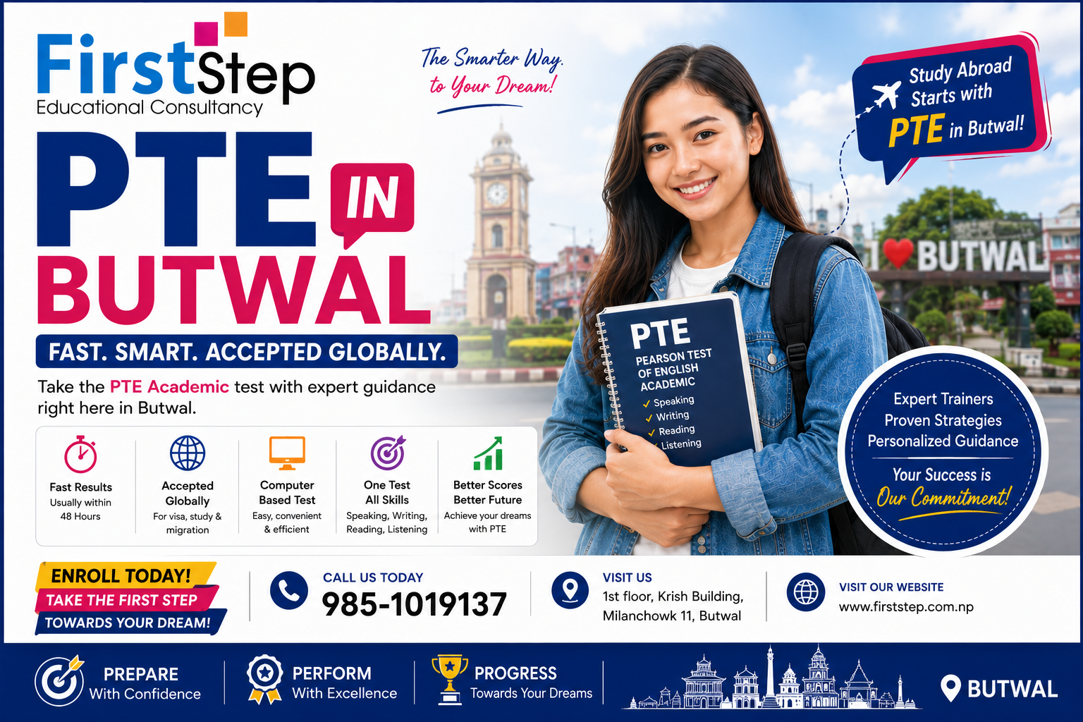 PTE in Butwal for Study Abroad Preparation
